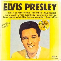 Пластинка Elvis Presley Le disque d'or